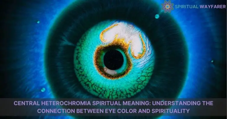 central heterochromia spiritual meaning