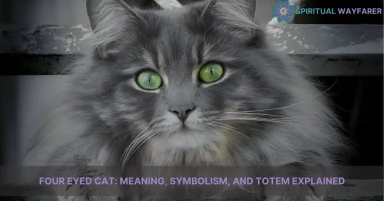 four eyed cat meaning symbolism and totem