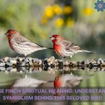 red house finch spiritual meaning