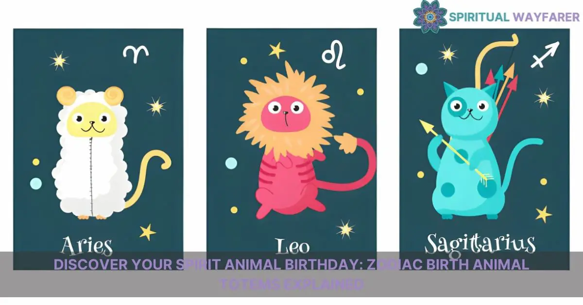 spirit animal birthday zodiac birth animal totems