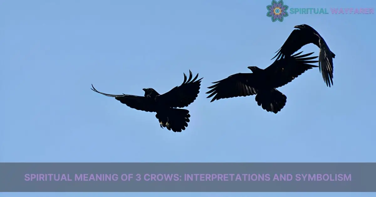 spiritual meaning of 3 crows