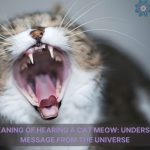 spiritual meaning of hearing a cat meow