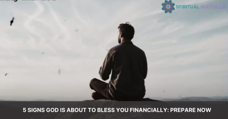 signs god is about to bless you financially