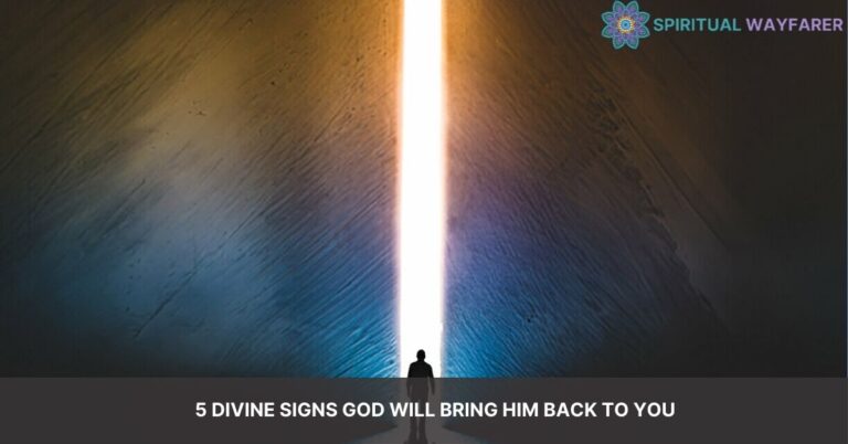 signs god will bring him back
