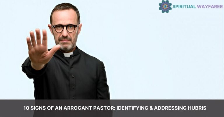 signs of an arrogant pastor