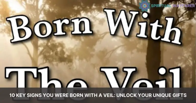 signs you were born with a veil