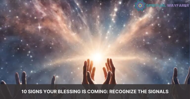 signs your blessing is coming