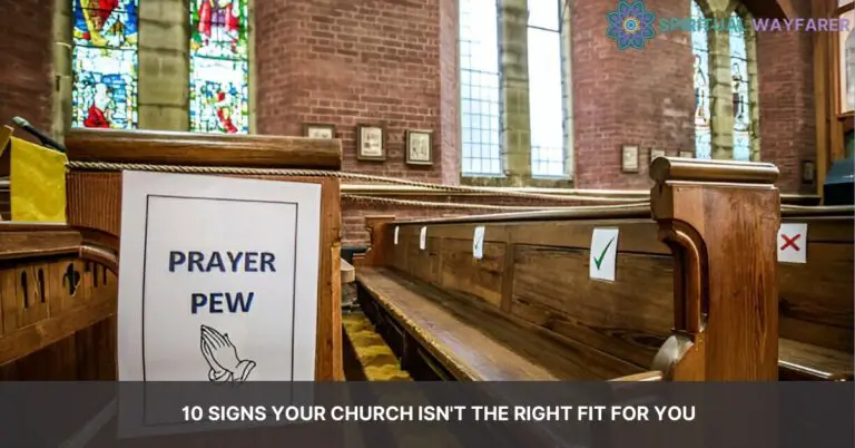signs your church doesnt want you