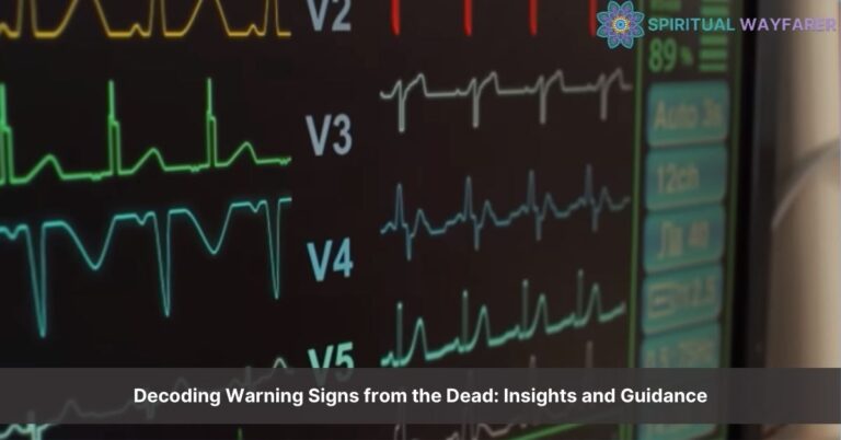 warning signs from the dead