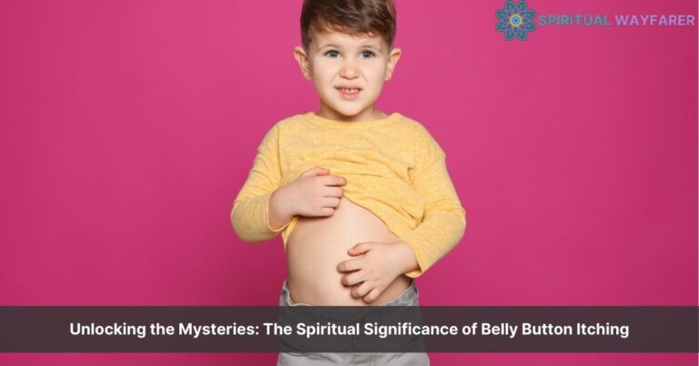 belly button itching spiritual meaning