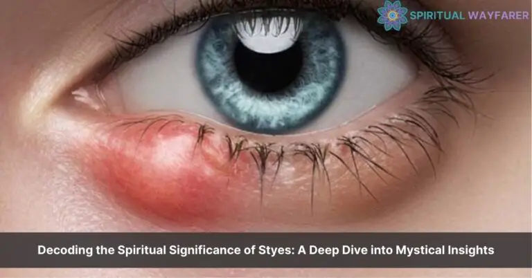 spiritual meaning of a stye