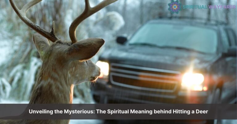 spiritual meaning of hitting a deer