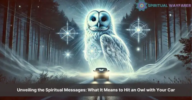 spiritual meaning of hitting an owl with your car