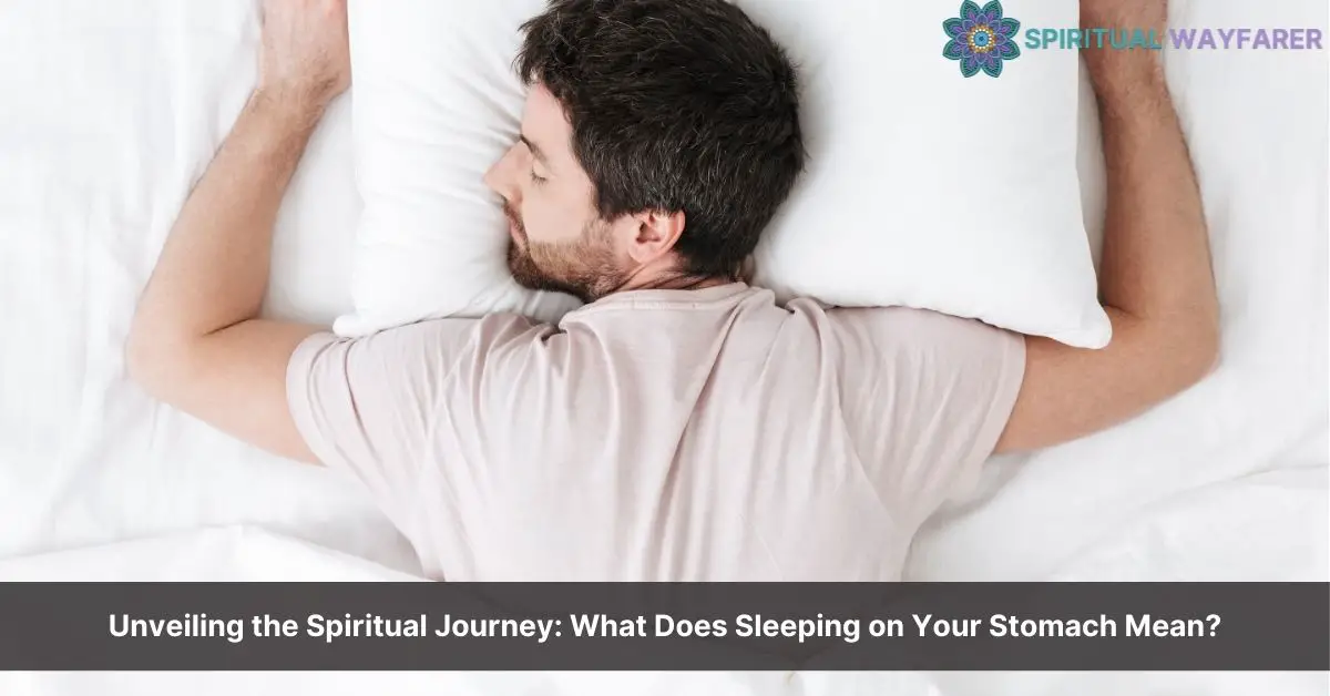 spiritual meaning of sleeping on stomach