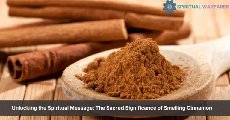 spiritual meaning of smelling cinnamon