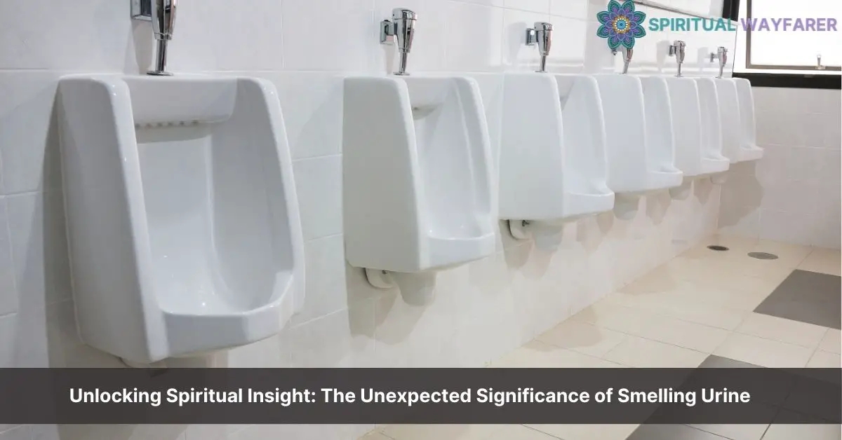 spiritual meaning of smelling urine