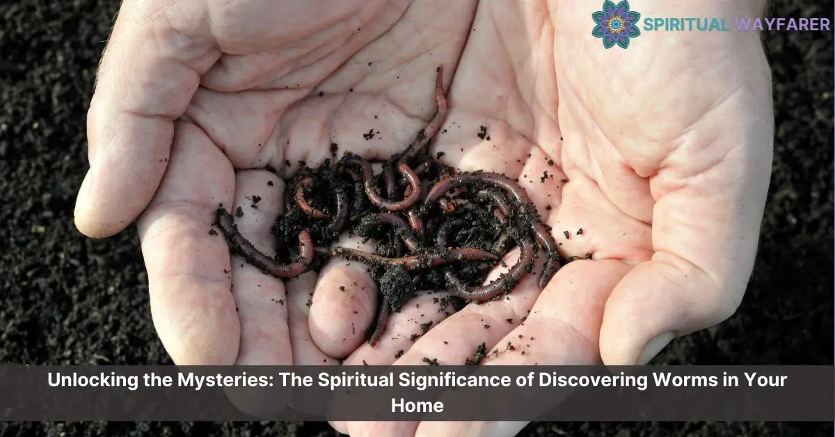 spiritual meaning of worms in house