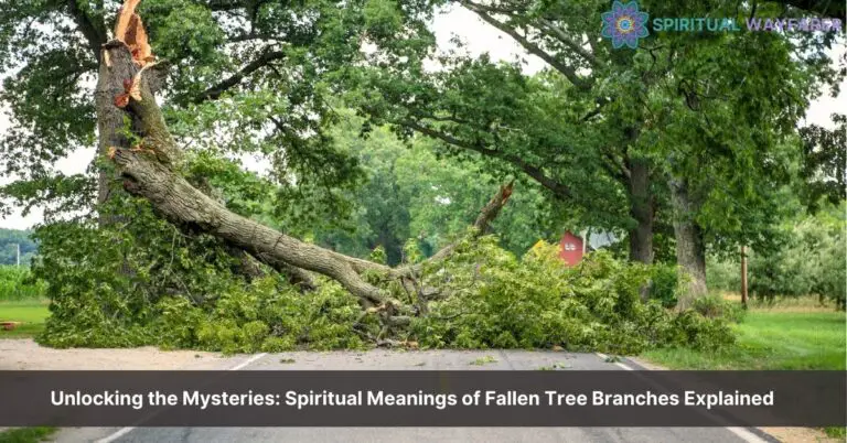 tree branch falling spiritual meaning