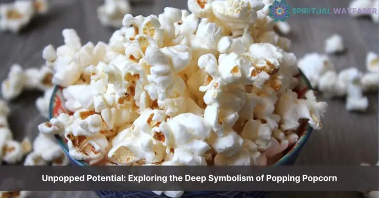 what does popping popcorn represent