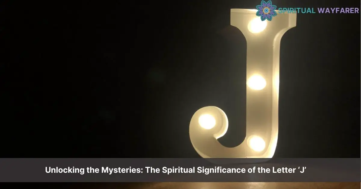 what does the letter j mean spiritually