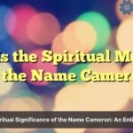 what is the spiritual meaning of the name cameron