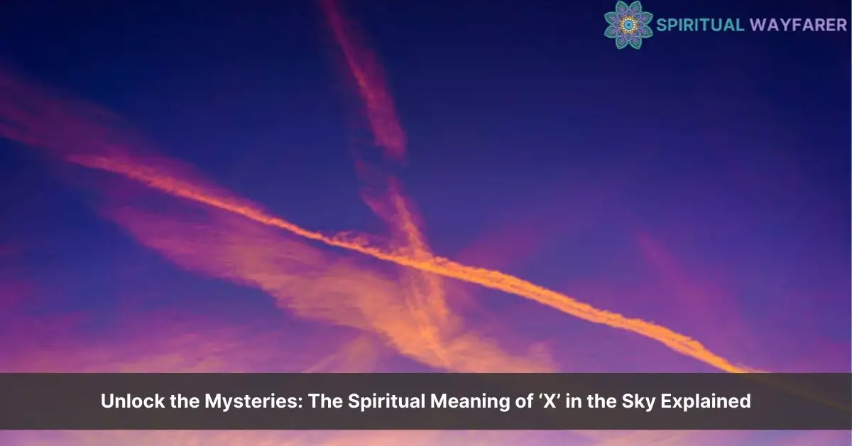 x in the sky spiritual meaning