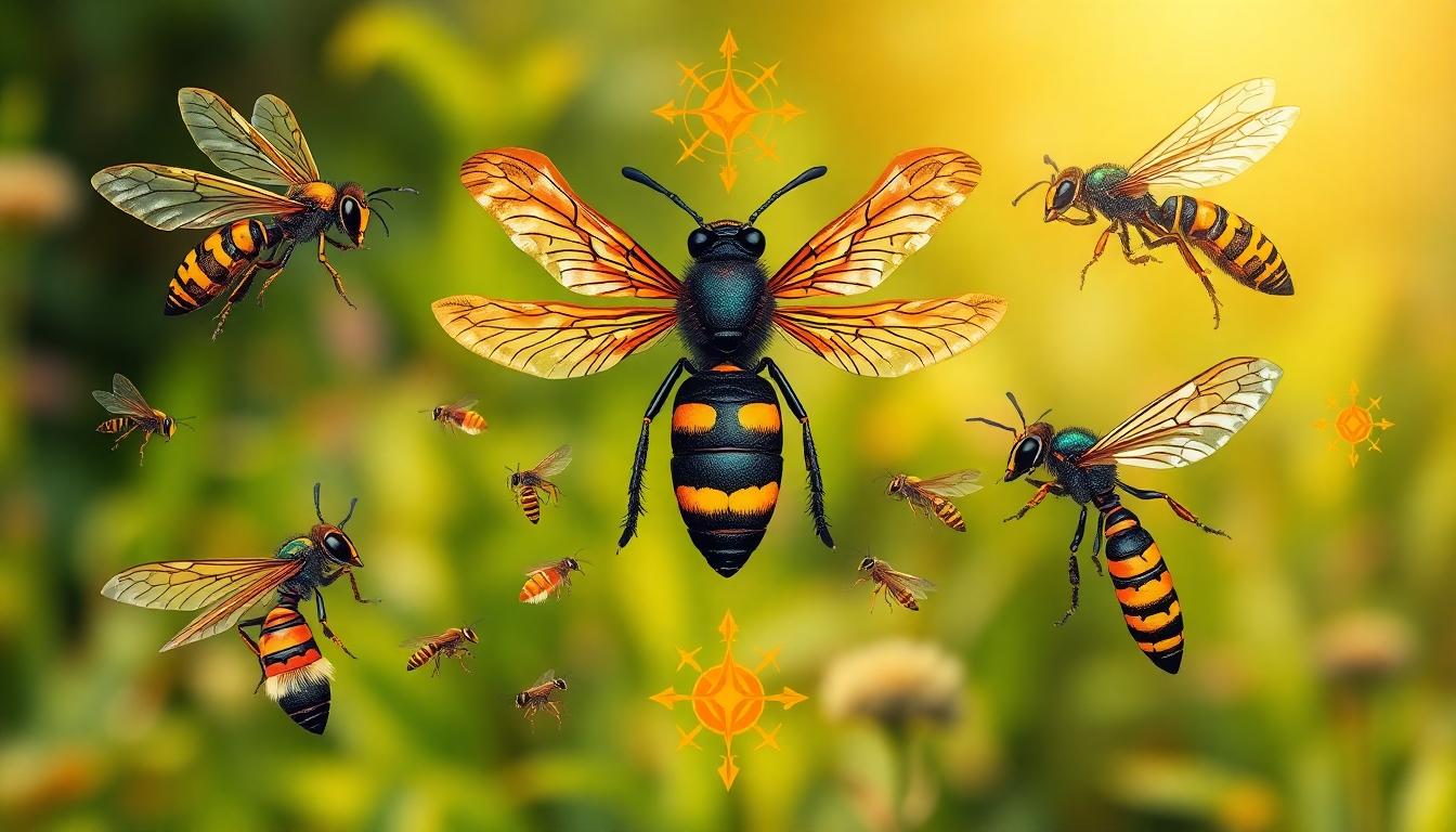 Wasp Spiritual Meaning: Ancient Symbols of Divine Order & Personal Transformation 2 Wasp Spiritual Meaning: Ancient Symbols of Divine Order & Personal Transformation 1
