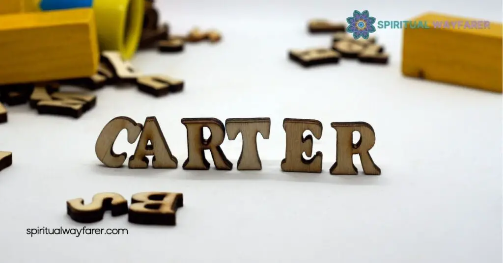 Carter Name Meaning Biblical: Discover the Powerful Significance Behind This Top US Name 1 Origin And History