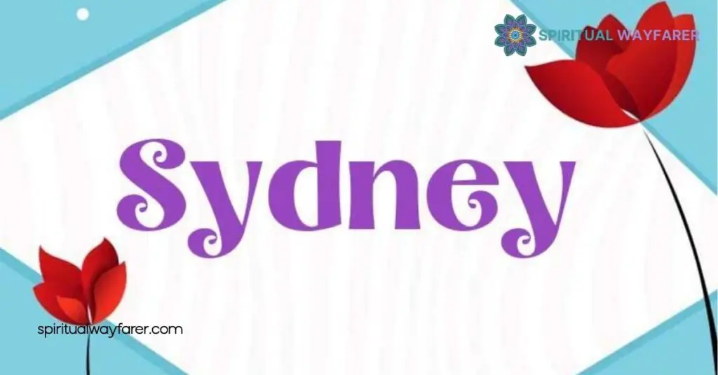 The Name Sidney Meaning in the Bible: History & Significance 1 Overview Of The Name Sidney