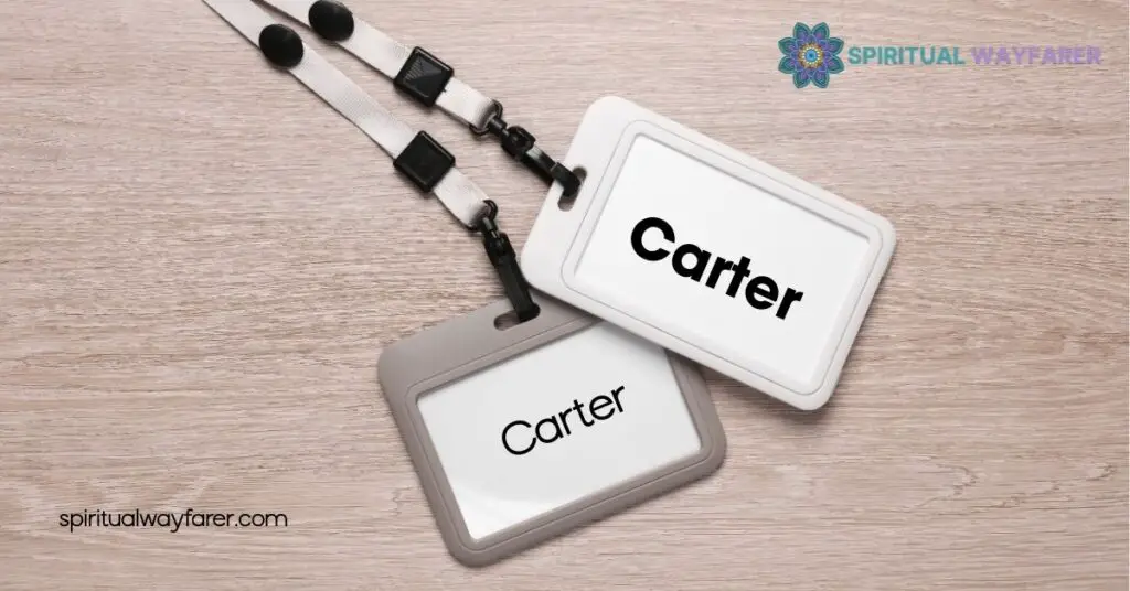 Carter Name Meaning Biblical: Discover the Powerful Significance Behind This Top US Name 3 Popularity And Usage