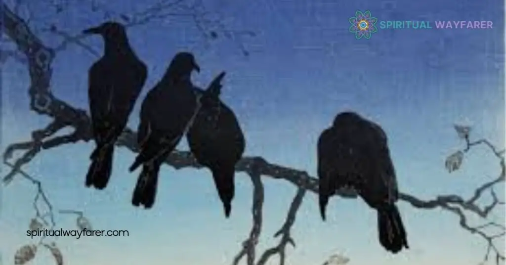 Unveiling the Spiritual Meaning of 4 Crows: Guidance and Transformation Explained 2 Spiritual Meaning of 4 Crows (2)