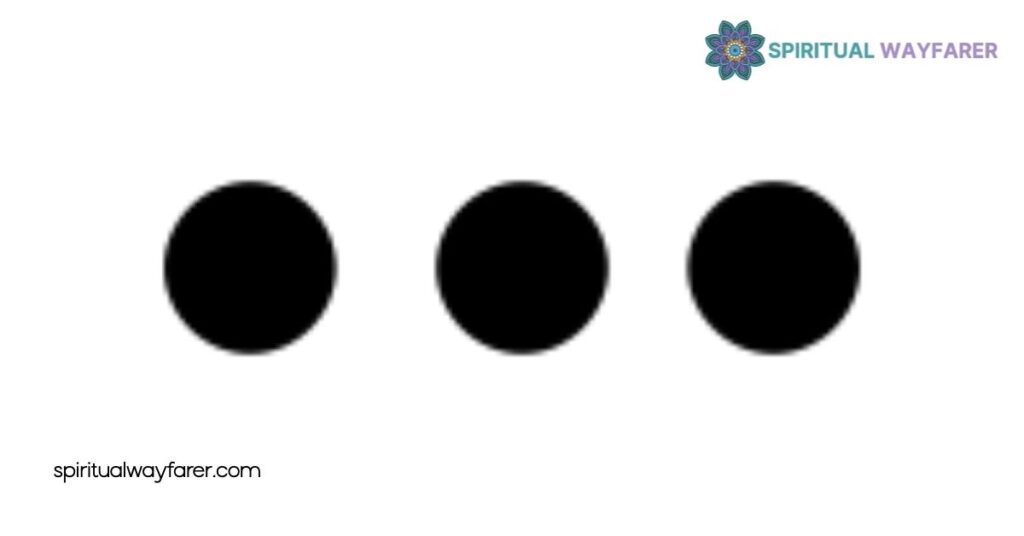 Discover the 3 Dots Spiritual Meaning & Symbolism Across Cultures 2 Spiritual Significance of Three Dots
