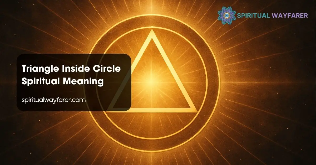 Triangle Inside Circle Spiritual Meaning