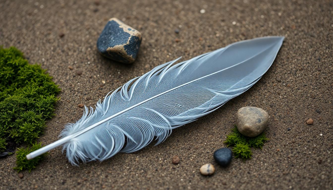 Grey Feather Meaning: Discover the Powerful Symbolism Behind These Spiritual Messengers 2 Grey Feather Meaning: Discover the Powerful Symbolism Behind These Spiritual Messengers 1