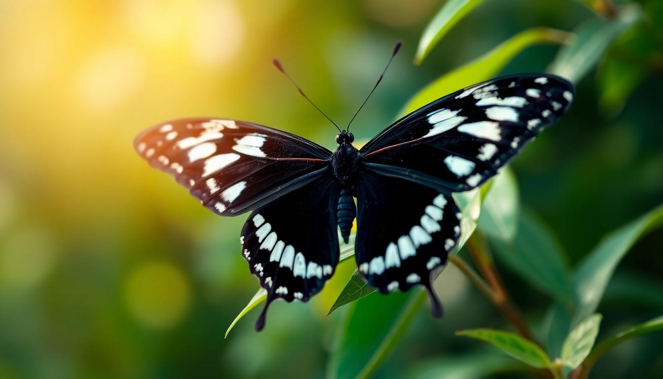 Biblical Meaning of Black and White Butterflies: Symbols of Spiritual Transformation 2 Biblical Meaning of Black and White Butterflies: Symbols of Spiritual Transformation 1