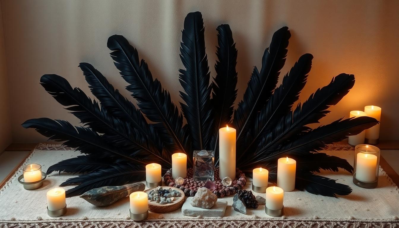 Black Feather Meaning in Love: Spiritual Signs of Romance & Protection 8 Black Feather Meaning in Love: Spiritual Signs of Romance & Protection 7