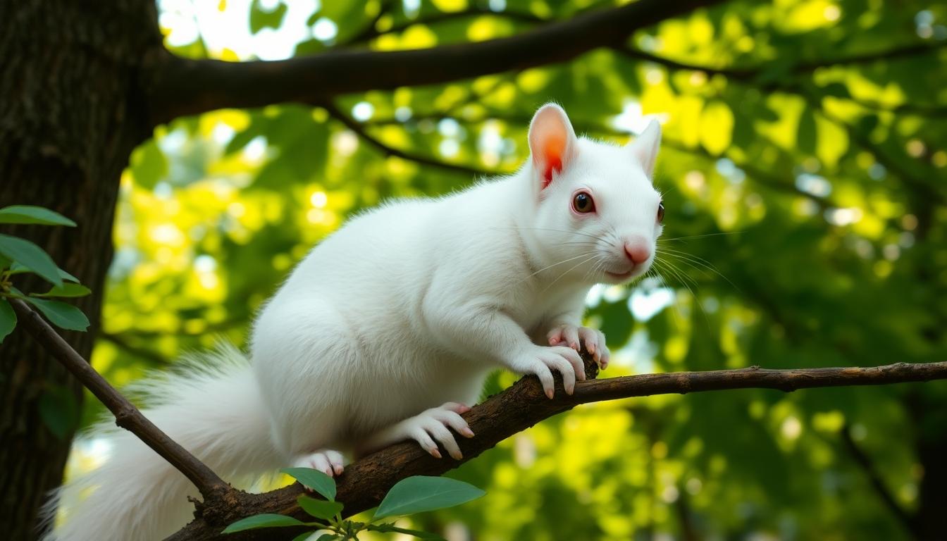 White Albino Squirrels: Rare Messengers of Luck and Spiritual Awakening 10 White Albino Squirrels: Rare Messengers of Luck and Spiritual Awakening 9