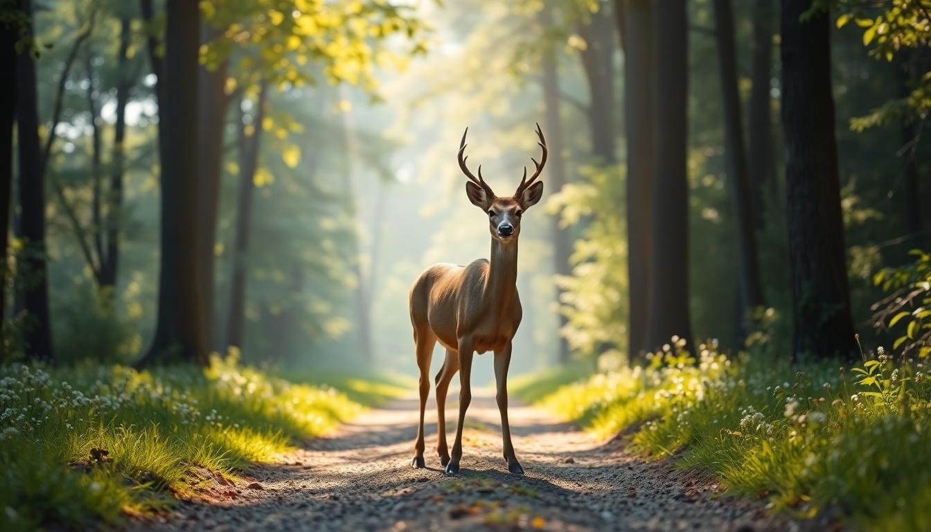 The Spiritual Meaning When a Deer Crosses Your Path: 7 Divine Messages Revealed 1