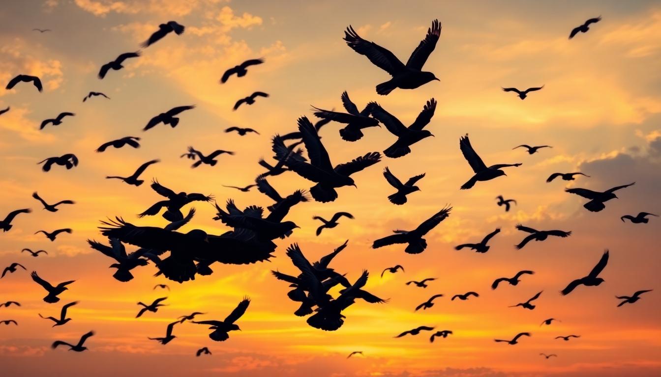 The Spiritual Meaning of a Flock of Black Birds: Messengers from Beyond 6 The Spiritual Meaning of a Flock of Black Birds: Messengers from Beyond 5