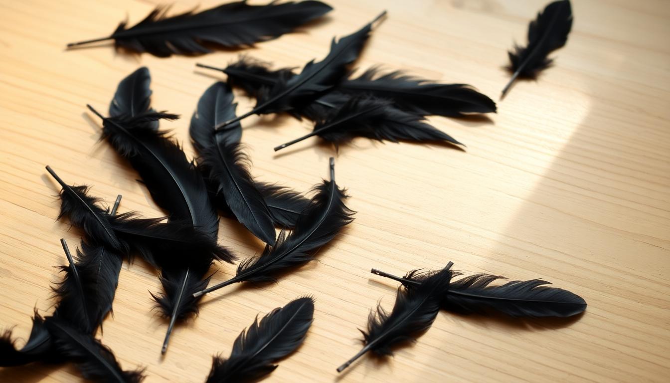 Black & Grey Feather Meanings: Spiritual Messages from Beyond | What They Reveal 4 Black & Grey Feather Meanings: Spiritual Messages from Beyond | What They Reveal 3