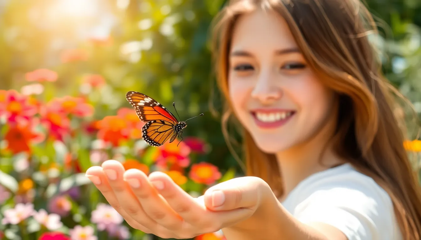 When a Butterfly Lands on You: 7 Powerful Spiritual Messages You Need to Know 4 When a Butterfly Lands on You: 7 Powerful Spiritual Messages You Need to Know 3