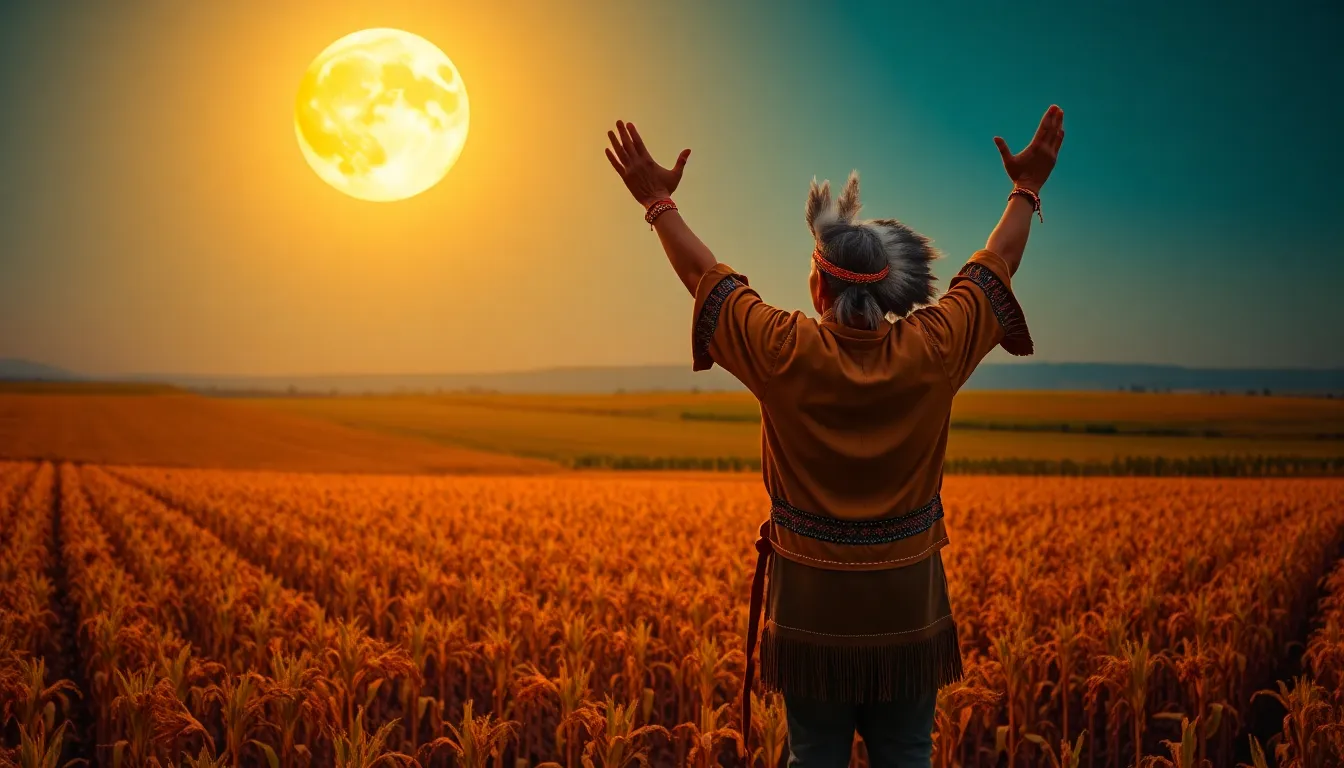 Orange Moon Spiritual Meaning: 7 Sacred Messages & How to Use This Lunar Energy 4 Orange Moon Spiritual Meaning: 7 Sacred Messages & How to Use This Lunar Energy 3