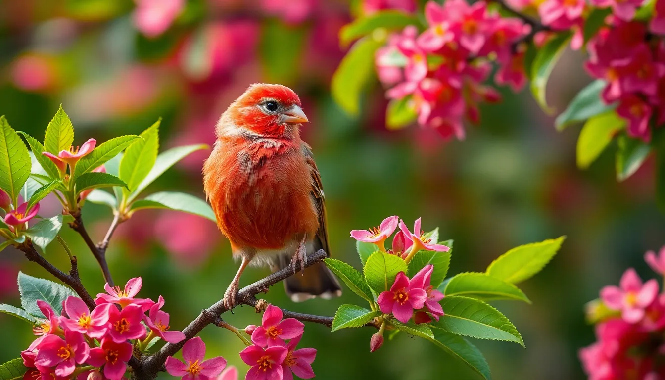 Red House Finch Spiritual Meaning: Divine Messages, Symbolism & Signs Explained 4 Red House Finch Spiritual Meaning: Divine Messages, Symbolism & Signs Explained 3