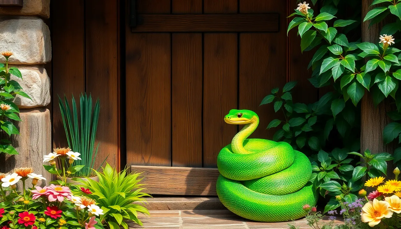 Spiritual Meaning of a Snake at Your Front Door: 7 Powerful Messages from the Universe 4 Spiritual Meaning of a Snake at Your Front Door: 7 Powerful Messages from the Universe 3