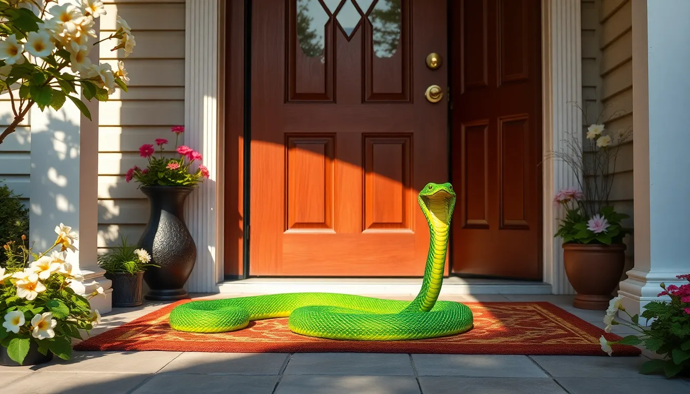 Spiritual Meaning of a Snake at Your Front Door: 7 Powerful Messages from the Universe 6 Spiritual Meaning of a Snake at Your Front Door: 7 Powerful Messages from the Universe 5