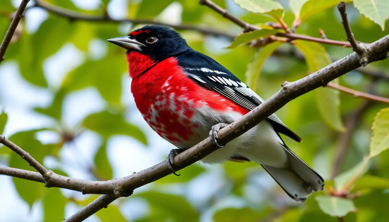 Rose Breasted Grosbeak Spiritual Meaning: 7 Powerful Messages From This Sacred Bird 8 Rose Breasted Grosbeak Spiritual Meaning: 7 Powerful Messages From This Sacred Bird 7
