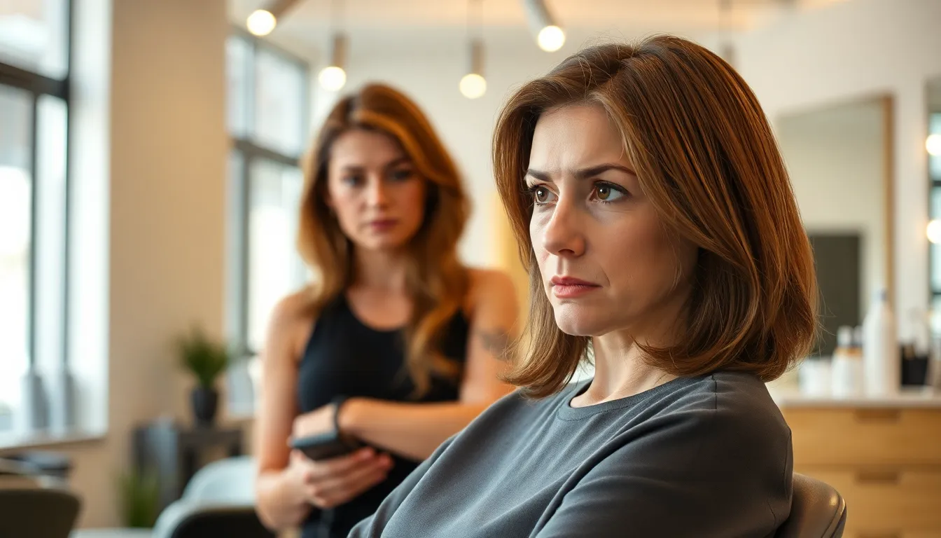 7 Warning Signs Your Hair Stylist Doesn't Like You (And What to Do About It) 10 7 Warning Signs Your Hair Stylist Doesn't Like You (And What to Do About It) 9