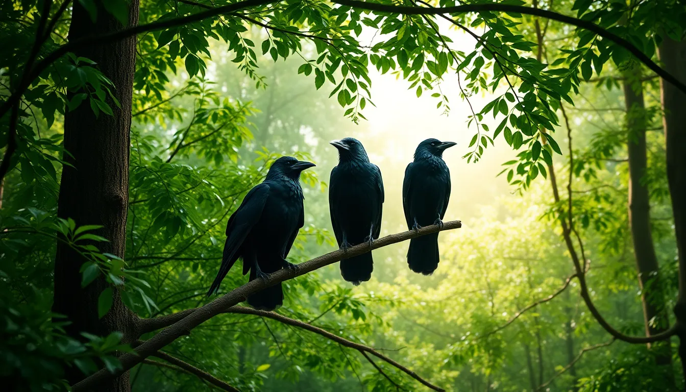 Spiritual Meaning of 3 Crows: Divine Messages & Ancient Wisdom Revealed 10 Spiritual Meaning of 3 Crows: Divine Messages & Ancient Wisdom Revealed 9