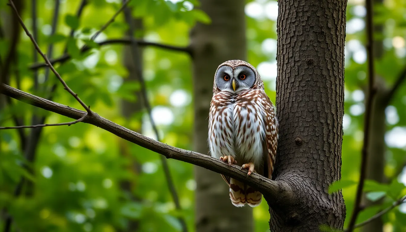 Barred Owls Symbolism: Spiritual Meanings & Messages from These Mystical Birds 12 Barred Owls Symbolism: Spiritual Meanings & Messages from These Mystical Birds 11