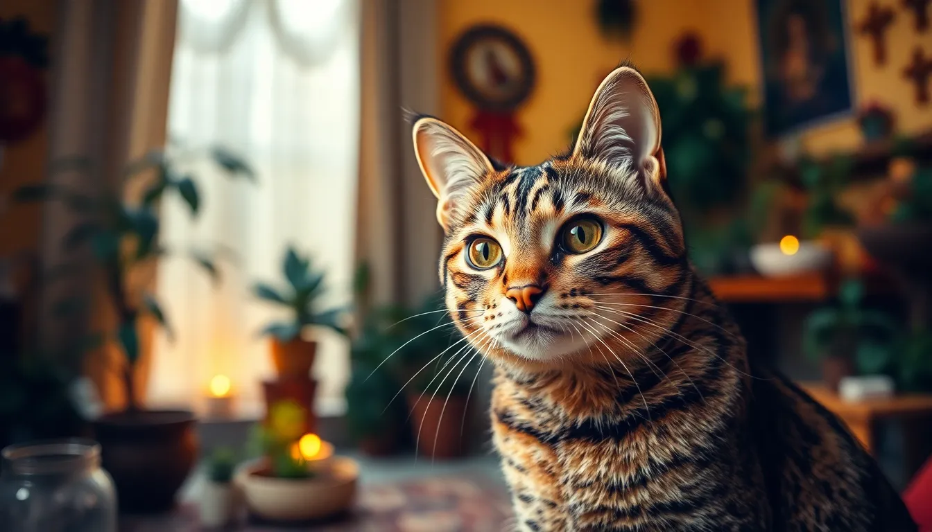 Spiritual Meaning of Cat Staring at You: 7 Mystical Messages Your Feline is Sending 12 Spiritual Meaning of Cat Staring at You: 7 Mystical Messages Your Feline is Sending 11